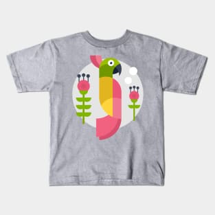 Bird and Flowers Kids T-Shirt